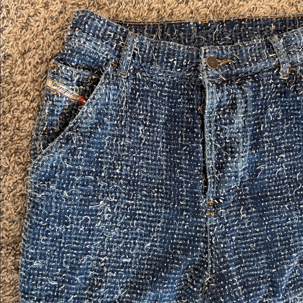 Diesel d-sire buckle style cargo jeans - Picture 5 of 8